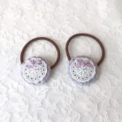 №.143   ヘアゴム2個セット