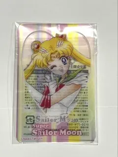セーラームーン　明治アーモンドチョコレートオリジナルクリアカード　セーラームーン