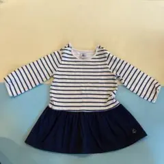 プチバトー　ワンピース　12m/74cm