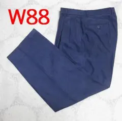 メンズ スラックス・パンツ　W88　色／ブルー