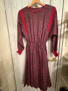 【MAX MARA 】ペイズリー柄ワンピース ビンテージ 昭和レトロのサムネイル