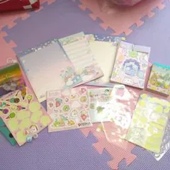 すみっコぐらしレターセット、シール、メモ帳など