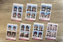 ダンガンロンパ ダイソー DAISO 証明写真風ステッカー 7種セット