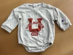 Champion MARKEY'Sスウェットロンパース グレー 80