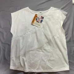 HK WORKS LONDON ノースリーブ Tシャツ LL ホワイト