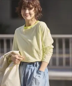 AMERICAN HOLIC クルーネックカットプルオーバー アメホリ ボーダー