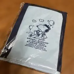SNOOPY スヌーピー　レジかごサイズエコバッグ　水色