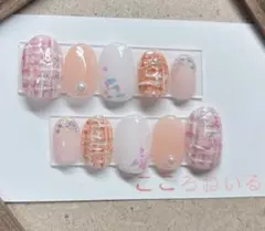 ショートオーバル ネイルチップ