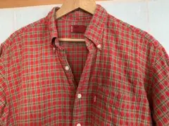 Red Tab 半袖ボタンダウンシャツ L