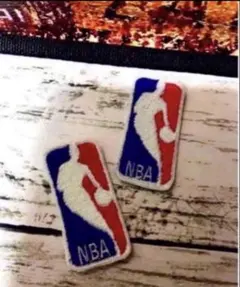 【2枚セット❣️】NBA アイロン　接着　シート　ワッペンのサムネイル