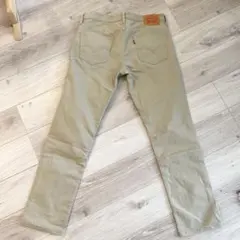 Levi's 511 スリムフィット　テーパードデニム　 W34 ベージュ