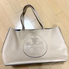トリーバーチ Tory Burch トートバッグ ベージュ レザー