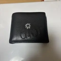 DIOR x ERL 二つ折り財布 ブラックのサムネイル