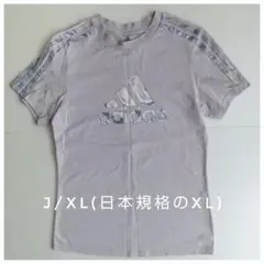 adidas 半袖Tシャツ マーブルロゴ J/XL スポーツ タイト