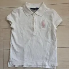 ポロ・ラルフ・ローレン ホワイトポロシャツ 6