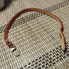 にゃんこ様 ポシェットアクセソワール用 ストラップ ヌメ革 ハンドル