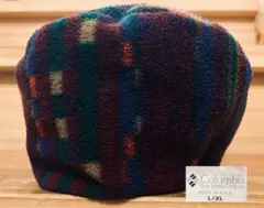 フリース 古着 90s Columbia コロンビア USA製 キャップ 帽子