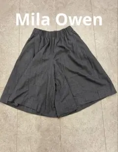 Mila Owen ガウチョパンツ グレー 0