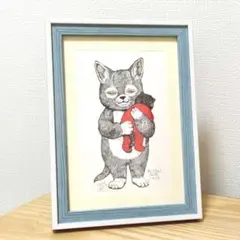 ★ナカバヤシ フォトフレーム付き★　ポストカード ヒグチユウコ ボリス雑貨店