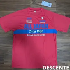 デサント インターハイ バレーボールTシャツ ピンク - メルカリ
