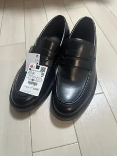 ZARA ギャザー入りソフトモカシン 38 - メルカリ