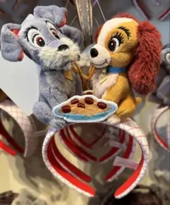 【カチューシャ】ディズニー わんわん物語 トランプ レディ