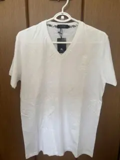BURBERRY BLACK LABEL Vネック Tシャツ ホワイト サイズ3のサムネイル