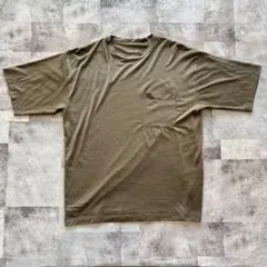 MING by BEAMS /ウォッシャブルウールミックスTシャツ　オリーブのサムネイル