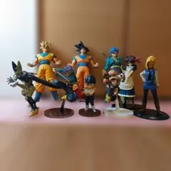 ドラゴンボール フィギュア　プライズ　　 9体セット箱無しジャンク品