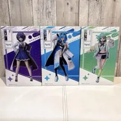 あおぎり高校 １／７スケールフィギュア 音霊魂子、春雨麗女、ぷわぷわぽぷら、3体