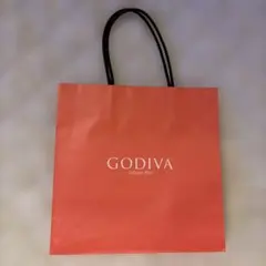 GODIVA⭐ ショップ袋 ショッパー レッドのサムネイル