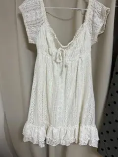 LIZ LISA ホワイトレースミニワンピース