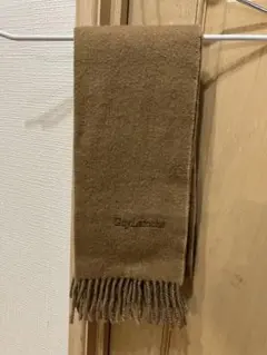 Guy Laroche マフラー ブラウン フリンジ付きのサムネイル