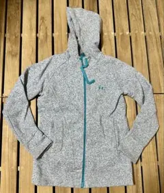 UNDER ARMOUR フード付きジップアップパーカー