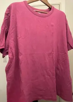 4XL Uniqlo Tシャツ 2枚セット パープル オレンジ