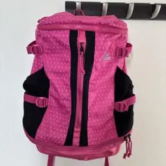 adidas ピンク ドット柄 リュック　スクエアリュック
