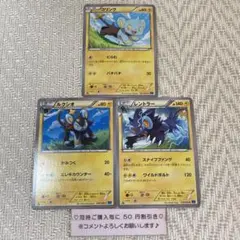【20752】ポケモンカード　コリンク　ルクシオ レントラー　XY2 3枚