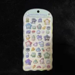 サンリオ コットンパフィーシール ボンボンドロップシール はぴだんぶい