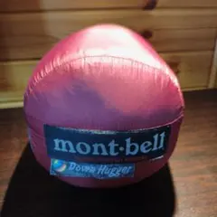 mont-bell フード付き寝袋 赤 グレー ☆同商品2個あります。のサムネイル