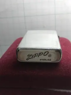 ZIPPO ジッポー スターリングシルバー STERLING 1984年 筆記体 - メルカリ