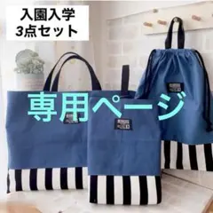 専用ページ 入園入学 レッスンバッグ 上履き入れ 体操服入れ