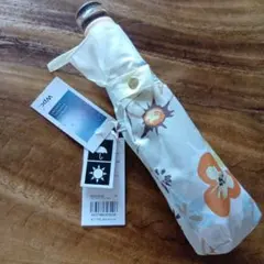 Wpc. 雨傘 ブルーミングフラワー 晴雨兼用 傘 折りたたみ　オフ　OF