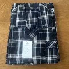 POLO チェック柄パジャマ Mサイズ 長袖　ネイビー