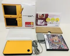 NINTENDO DSi LL 本体　イエロー　おまけソフト付き