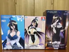 OVERLORD アルベドフィギュア 3体　ミニドレス　ナース　ルームウェア