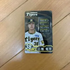 阪神タイガース　オンサイトカード　SSR 小幡竜平 直筆サインカード 阪神タイガース オンサイトカード SSR 小幡竜平 直筆サインカード