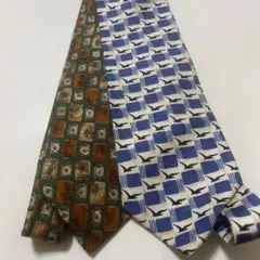 ダンヒル　ネクタイ2本セット