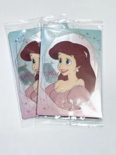 ディズニー ウエハース カードセット アリエル & リトル・マーメイド