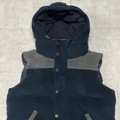 グリーンレーベルリラクシング フーディーダウンベスト ダブルジッパー