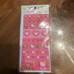 ハローキティ タイルシール ハイビスカス 日焼けキティ ギャルキティ